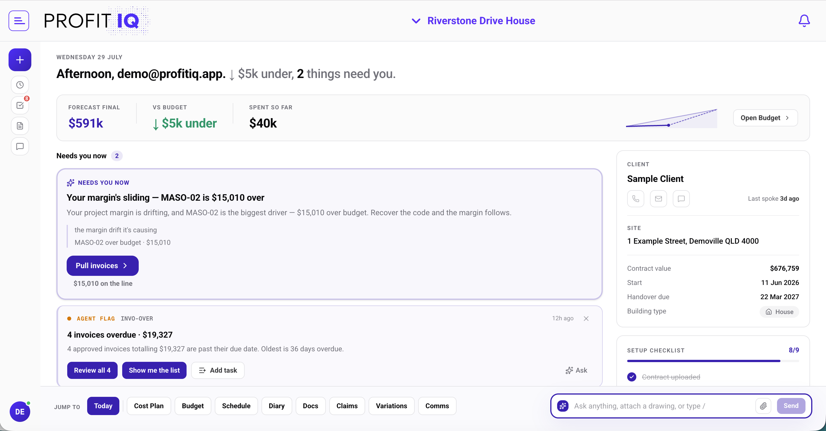 ProfitIQ app